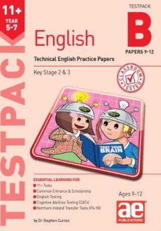 Supplemental image for 9781910107447 - 11+ English Year 5-7 Testpack B Practice Papers 9-12