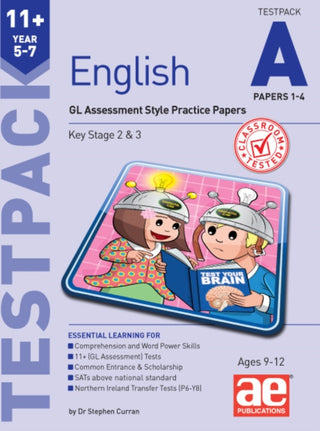 Cover image for 9781910107461 - 11+ English Year 5-7 Testpack A Papers 1-4