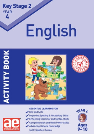 Cover image for 9781910107812 - KS2 English Year 4 Activity Book