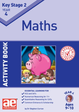 Cover image for 9781910107829 - KS2 Maths Year 4 Activity Book