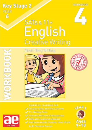 Cover image for 9781910107911 - KS2 Creative Writing Year 6 Workbook 4