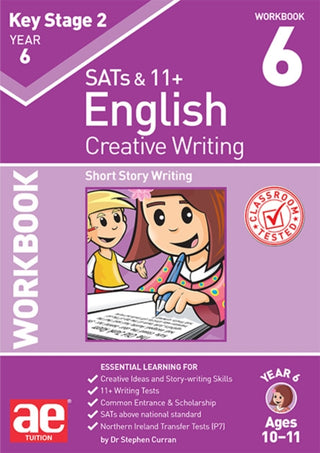 Cover image for 9781910107935 - KS2 Creative Writing Year 6 Workbook 6