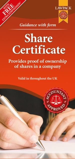 Cover image for 9781910143278 - Share Certificate
