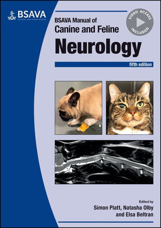Cover image for 9781910443835 - BSAVA Manual of Canine and Feline Neurology