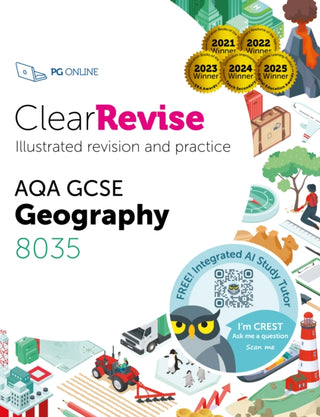 Supplemental image for 9781910523308 - ClearRevise AQA GCSE Geography 8035