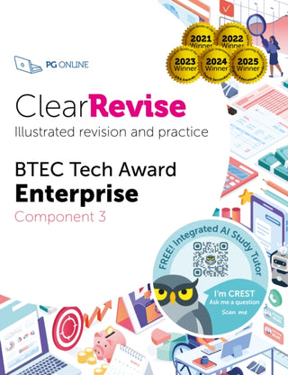 Cover image for 9781910523391 - ClearRevise BTEC Tech Award Enterprise Component 3