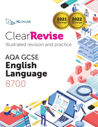 Supplemental image for 9781910523414 - ClearRevise AQA GCSE English Language 8700