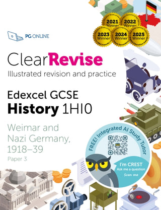 Cover image for 9781910523421 - ClearRevise Edexcel GCSE History 1HI0