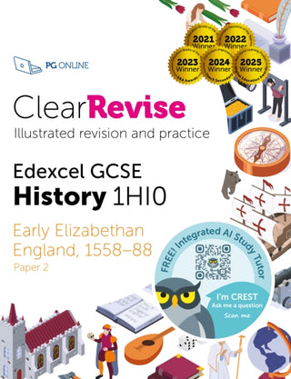Supplemental image for 9781910523438 - ClearRevise Edexcel GCSE History 1HI0 Early Elizabethan England