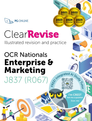 Supplemental image for 9781910523483 - ClearRevise OCR GCSE Enterprise and Marketing J837
