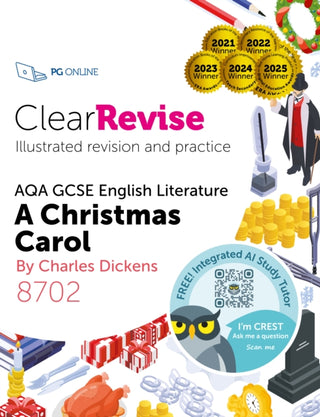 Supplemental image for 9781910523490 - ClearRevise AQA GCSE English Literature: Dickens A Christmas Carol