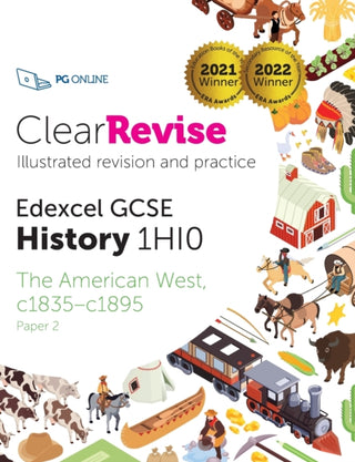 Cover image for 9781910523865 - ClearRevise Edexcel GCSE 1HI0 American West c1835-c1895 Paper 2
