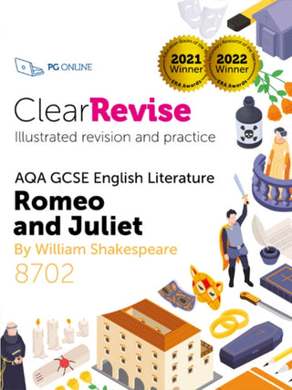Cover image for 9781910523933 - ClearRevise AQA GCSE English Literature: Shakespeare, Romeo and Juliet