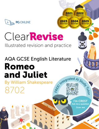 Supplemental image for 9781910523933 - ClearRevise AQA GCSE English Literature: Shakespeare, Romeo and Juliet