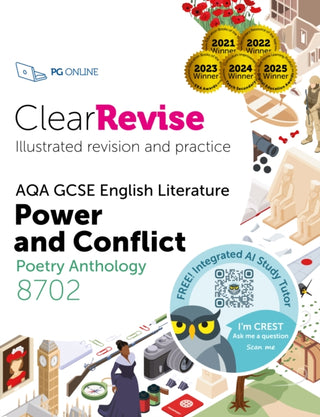 Supplemental image for 9781910523940 - ClearRevise AQA GCSE English Literature: Power and conflict