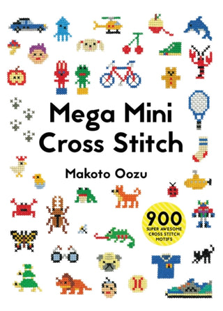 Cover image for 9781910904381 - Mega Mini Cross Stitch