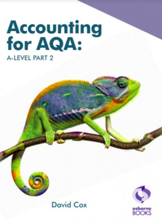 Supplemental image for 9781911198918 - Accounting for AQA A-level Part 2 - Text