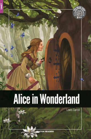 Cover image for 9781911481584 - Alice in Wonderland - Foxton Reader Level-2 (600 Headwords A2/B1) with free online AUDIO