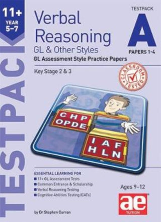 Supplemental image for 9781911553311 - 11+ Verbal Reasoning Year 5-7 GL & Other Styles Testpack A Papers 1-4