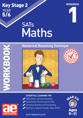 Cover image for 9781911553793 - KS2 Maths Year 5/6 Workbook 1