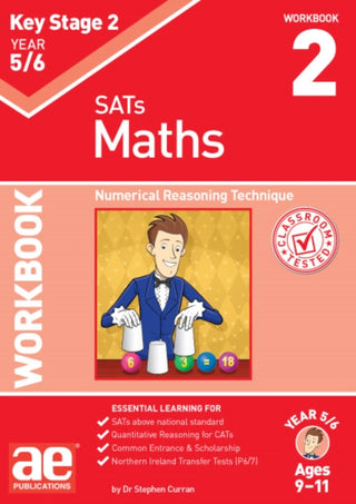 Cover image for 9781911553809 - KS2 Maths Year 5/6 Workbook 2