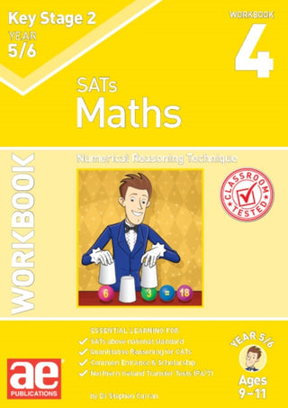 Cover image for 9781911553823 - KS2 Maths Year 5/6 Workbook 4