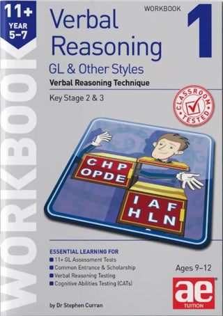 Supplemental image for 9781911553892 - 11+ Verbal Reasoning Year 5-7 GL & Other Styles Workbook 1
