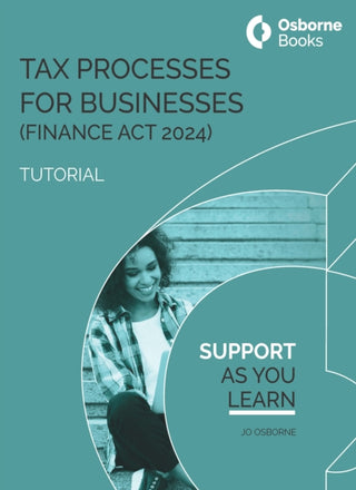 Cover image for 9781911681106 - Tax Process for Business (FA24) Tutorial