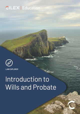 Cover image for 9781911713265 - Introduction to Wills and Probate