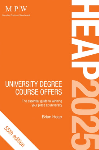 Cover image for 9781911724124 - HEAP 2025: University Degree Course Offers