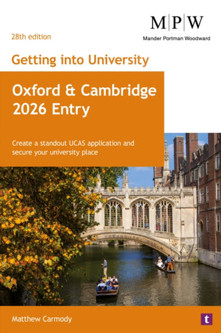 Cover image for 9781911724384 - Getting into University: Oxford and Cambridge 2026 Entry
