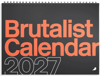 Cover image for 9781912018444 - Brutalist Calendar 2027