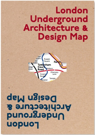 Cover image for 9781912018666 - London Underground Architecture & Design Map