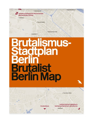 Cover image for 9781912018918 - Brutalist Berlin Map