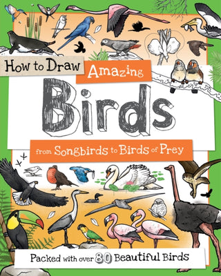 Supplemental image for 9781912188673 - How To Draw Amazing Birds