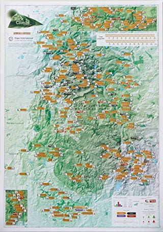 Supplemental image for 9781912203291 - Rock Climbs Peak District Scratch Print