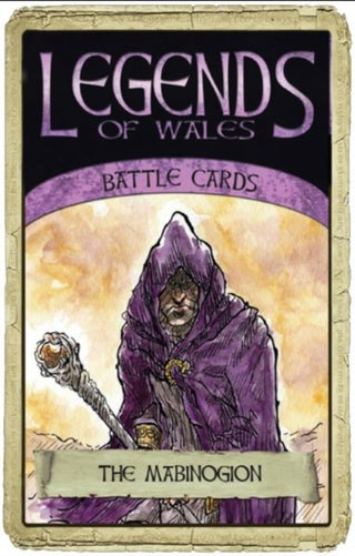 Cover image for 9781912261239 - Legends of Wales Battle Cards: The Mabinogion
