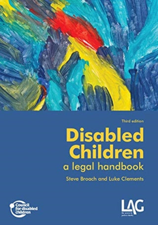 Cover image for 9781912273188 - Disabled Children: a legal handbook