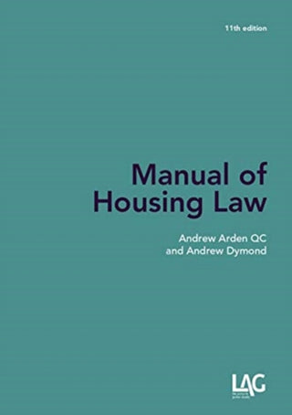 Cover image for 9781912273928 - Manual of Housing Law 11th edition