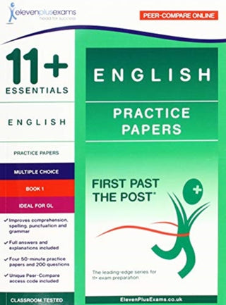 Supplemental image for 9781912364008 - 11+ Essentials English Practice Papers Book 1