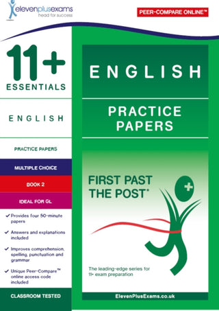 Supplemental image for 9781912364015 - 11+ Essentials English Practice Papers Book 2