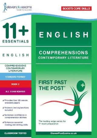 Supplemental image for 9781912364268 - 11+ Essentials English Comprehensions: Contemporary Literature Book 2 – Standard Format