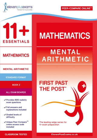 Cover image for 9781912364442 - 11+ Essentials Mathematics: Mental Arithmetic Book 2