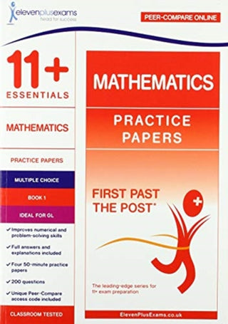 Supplemental image for 9781912364480 - 11+ Essentials Mathematics Practice Papers Book 1