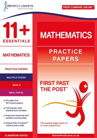 Cover image for 9781912364497 - 11+ Essentials Mathematics Practice Papers Book 2