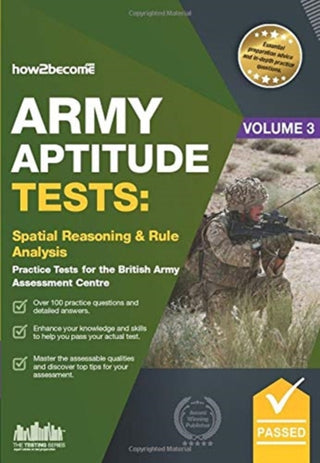 Cover image for 9781912370689 - Army Aptitude Tests:
