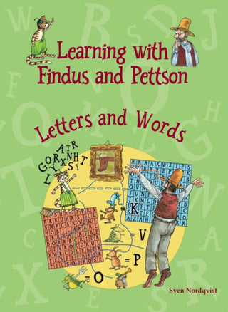 Cover image for 9781912480814 - Learning with Findus and Pettson - Letters and Words