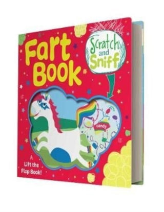 Supplemental image for 9781912544141 - Scratch and Sniff Fart book Unicorn