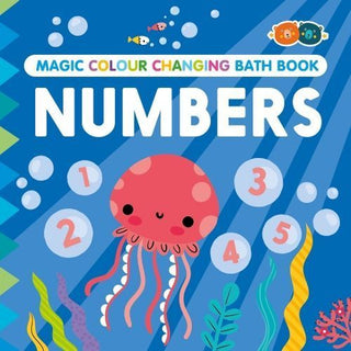 Cover image for 9781912544684 - Magic Colour Changing Bath Book - Numbers