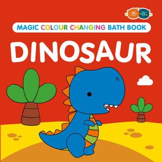 Cover image for 9781912544738 - Magic Colour Changing Bath Book & Toy - Dinosaur